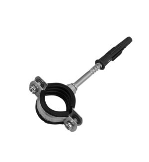 Pipe Clamp with Rubber W1 1" 32-35mm